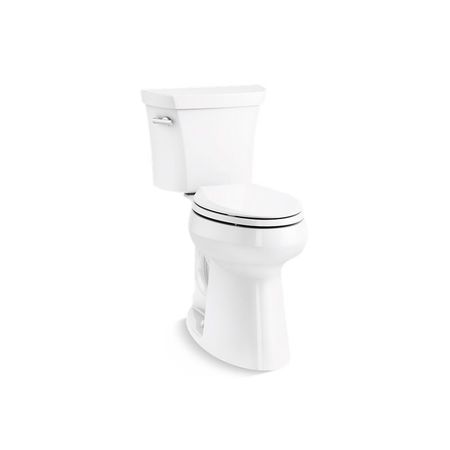 KOHLER Highline Tall Two-Piece Elongated 1.28 Gpf Tall Height Toilet 25224-0